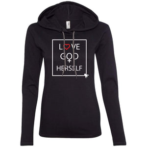 Love God Herself | T-Shirt Hoodie-Apparel-Swagtastic Gear