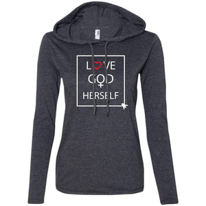 Love God Herself | T-Shirt Hoodie-Apparel-Swagtastic Gear