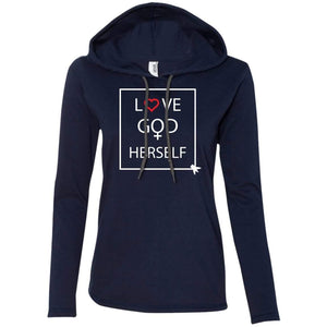 Love God Herself | T-Shirt Hoodie-Apparel-Swagtastic Gear