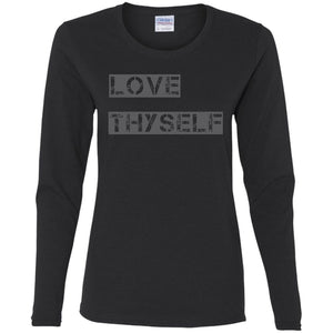 Love Thyself | Long Sleeve Tee-Apparel-Swagtastic Gear