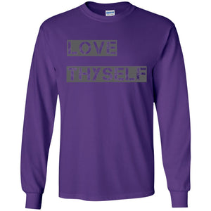 Love Thyself | Long Sleeve Tee-Apparel-Swagtastic Gear