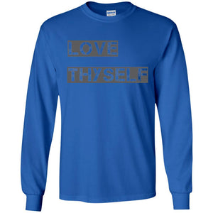 Love Thyself | Long Sleeve Tee-Apparel-Swagtastic Gear