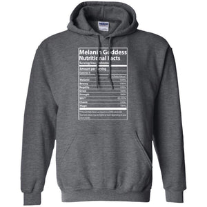 Melanin Goddess Nutritional Facts | Sweatshirt or Hoodie-Apparel-Swagtastic Gear