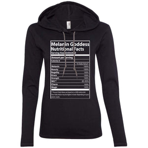 Melanin Goddess Nutritional Facts | T-shirt Hoodie-Apparel-Swagtastic Gear