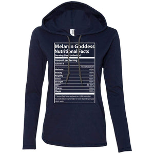 Melanin Goddess Nutritional Facts | T-shirt Hoodie-Apparel-Swagtastic Gear