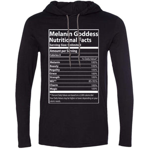 Melanin Goddess Nutritional Facts | T-shirt Hoodie-Apparel-Swagtastic Gear