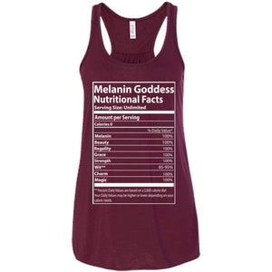 Melanin Goddess Nutritional Facts | Tank-Apparel-Swagtastic Gear