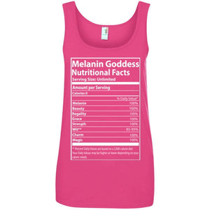 Melanin Goddess Nutritional Facts | Tank-Apparel-Swagtastic Gear