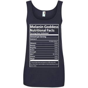 Melanin Goddess Nutritional Facts | Tank-Apparel-Swagtastic Gear