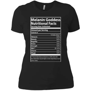 Melanin Goddess Nutritional Facts | Tee-Apparel-Swagtastic Gear