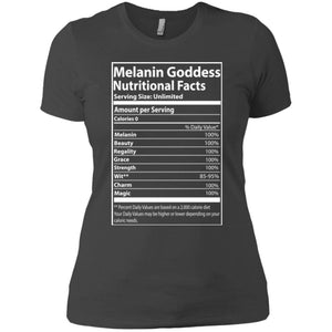 Melanin Goddess Nutritional Facts | Tee-Apparel-Swagtastic Gear