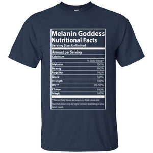 Melanin Goddess Nutritional Facts | Tee-Apparel-Swagtastic Gear