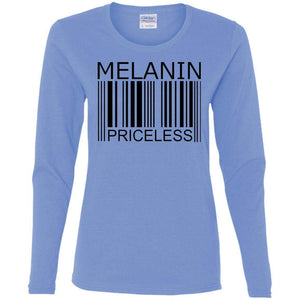 MELANIN: Priceless | Long Sleeve Tee-Apparel-Swagtastic Gear