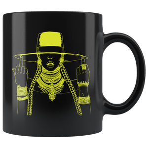 Middle Fingers Up -Beyonce | Mug-Drinkware-Swagtastic Gear