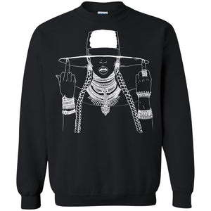 Middle Fingers Up- Beyonce | Sweatshirt or Hoodie-Apparel-Swagtastic Gear