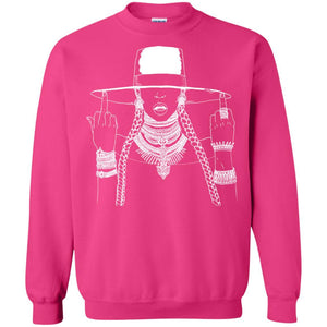 Middle Fingers Up- Beyonce | Sweatshirt or Hoodie-Apparel-Swagtastic Gear