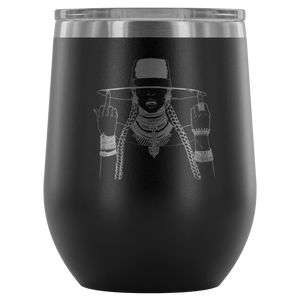 Middle Fingers Up -Beyonce | Wine or Coffee Tumbler-Wine Tumbler-Swagtastic Gear