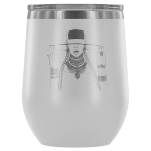 Middle Fingers Up -Beyonce | Wine or Coffee Tumbler-Wine Tumbler-Swagtastic Gear