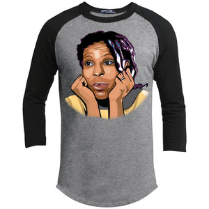 "Mister" Miss Celie | 3/4 Sleeve Raglan Tee-Apparel-Swagtastic Gear