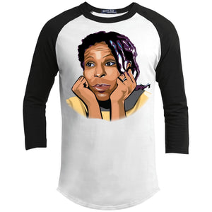 "Mister" Miss Celie | 3/4 Sleeve Raglan Tee-Apparel-Swagtastic Gear