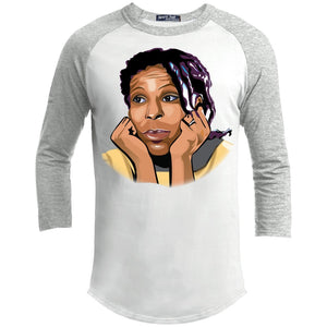 "Mister" Miss Celie | 3/4 Sleeve Raglan Tee-Apparel-Swagtastic Gear