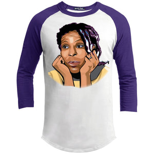 "Mister" Miss Celie | 3/4 Sleeve Raglan Tee-Apparel-Swagtastic Gear