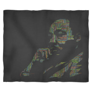 MLK's I Have a Dream: Fleece Blanket-Blankets-Swagtastic Gear