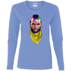 Mr. T - I Pity the Fool Mosiac | Long Sleeve Tee-Apparel-Swagtastic Gear