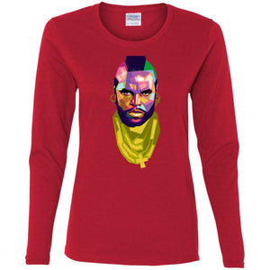 Mr. T - I Pity the Fool Mosiac | Long Sleeve Tee-Apparel-Swagtastic Gear