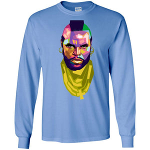 Mr. T - I Pity the Fool Mosiac | Long Sleeve Tee-Apparel-Swagtastic Gear