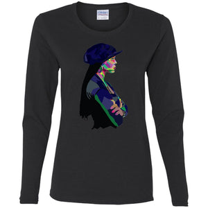 Poetic Janet | Long Sleeve Tee-Apparel-Swagtastic Gear