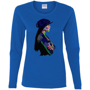 Poetic Janet | Long Sleeve Tee-Apparel-Swagtastic Gear