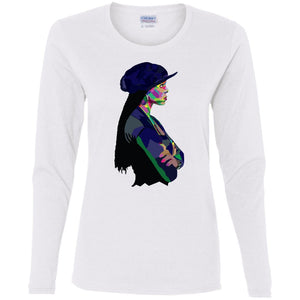 Poetic Janet | Long Sleeve Tee-Apparel-Swagtastic Gear