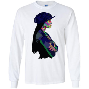 Poetic Janet | Long Sleeve Tee-Apparel-Swagtastic Gear