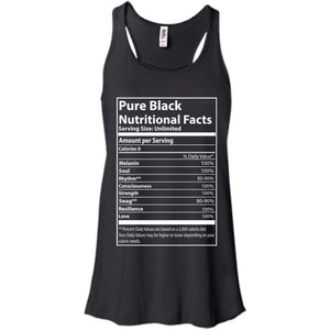 Pure Black Nutritional Facts | Tank-Apparel-Swagtastic Gear