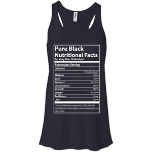 Pure Black Nutritional Facts | Tank-Apparel-Swagtastic Gear