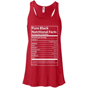 Pure Black Nutritional Facts | Tank-Apparel-Swagtastic Gear