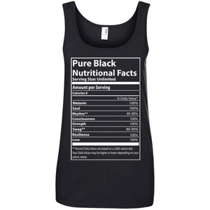 Pure Black Nutritional Facts | Tank-Apparel-Swagtastic Gear