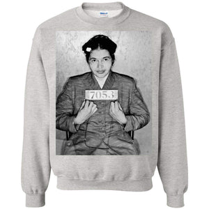 Rosa Parks Mugshot | Sweatshirt or Hoodie-Apparel-Swagtastic Gear