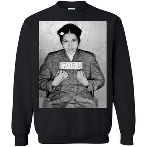 Rosa Parks Mugshot | Sweatshirt or Hoodie-Apparel-Swagtastic Gear