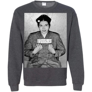 Rosa Parks Mugshot | Sweatshirt or Hoodie-Apparel-Swagtastic Gear