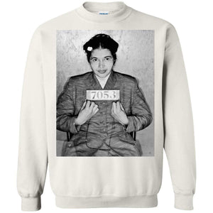 Rosa Parks Mugshot | Sweatshirt or Hoodie-Apparel-Swagtastic Gear