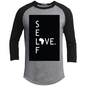 Self Love ƒ?� | ?? Sleeve Raglan Tee-T-Shirts-Swagtastic Gear