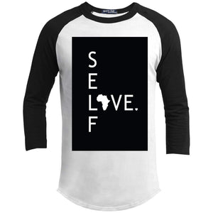 Self Love ƒ?� | ?? Sleeve Raglan Tee-T-Shirts-Swagtastic Gear