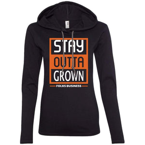 Stay Outta Grown Folks Business | T-Shirt Hoodie-Apparel-Swagtastic Gear