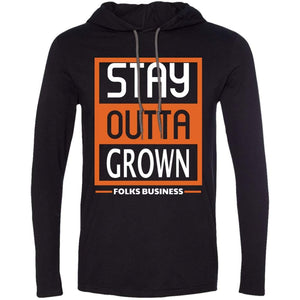 Stay Outta Grown Folks Business | T-Shirt Hoodie-Apparel-Swagtastic Gear