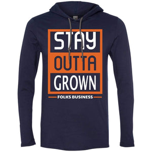 Stay Outta Grown Folks Business | T-Shirt Hoodie-Apparel-Swagtastic Gear