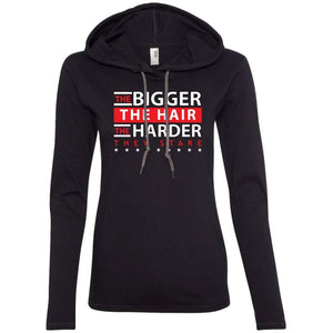 The BIGGER the Hair, The HARDER They Stare | T-shirt Hoodie-Apparel-Swagtastic Gear