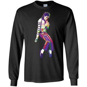 The King - Michael Jackson Mosaic | Long Sleeve Tee-Apparel-Swagtastic Gear