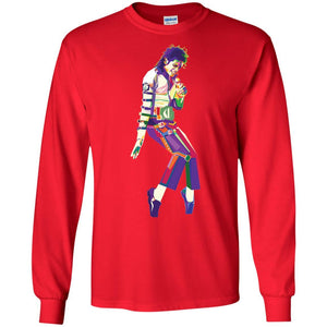 The King - Michael Jackson Mosaic | Long Sleeve Tee-Apparel-Swagtastic Gear